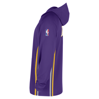 Los Angeles Lakers Zoned Men's Nike Dri-FIT NBA 1/4-Zip Hoodie
